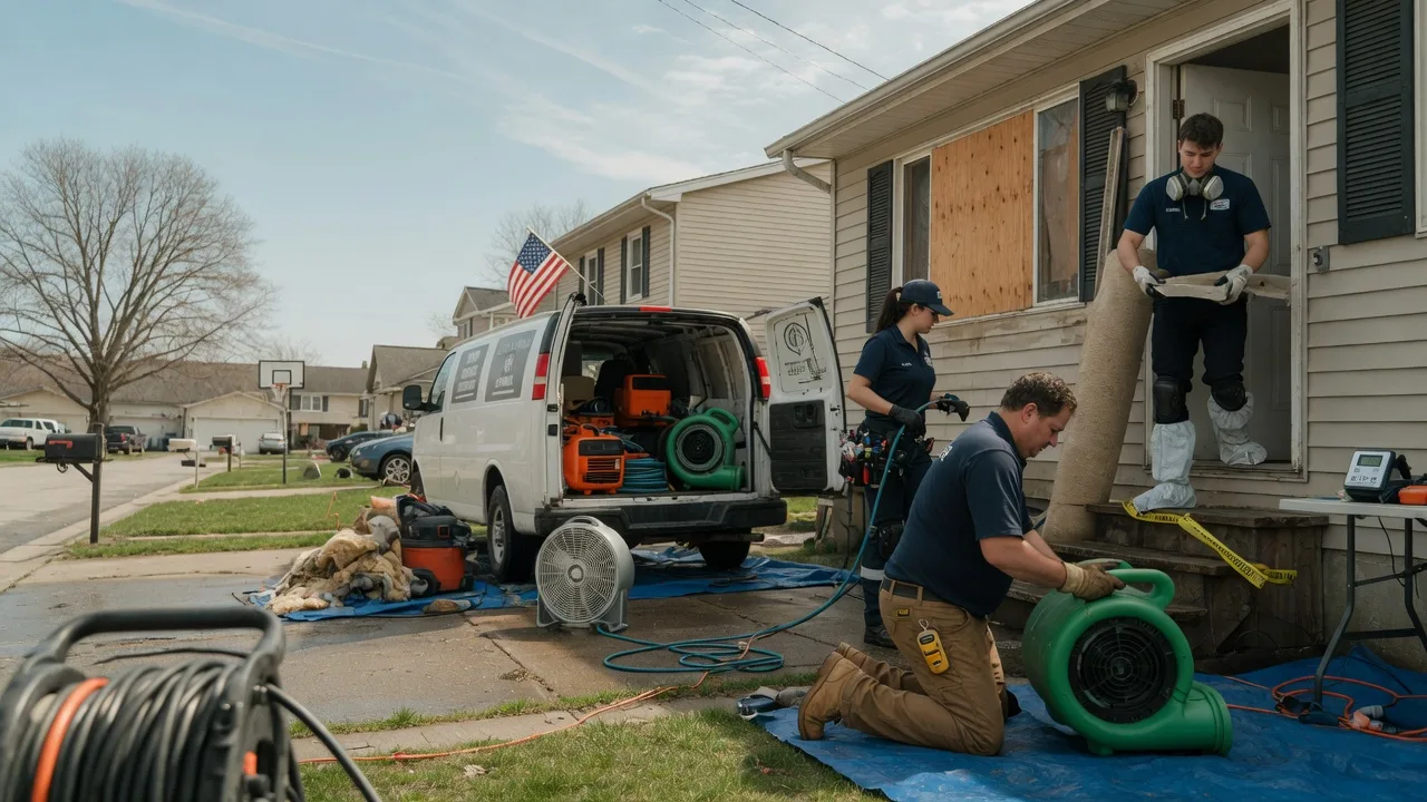 Water Damage Restoration in Eaton, OH near me